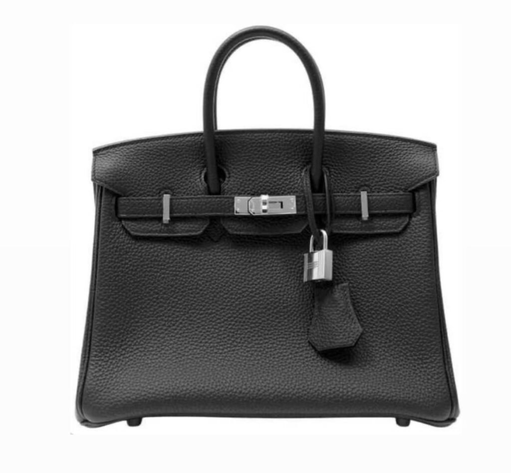 Birkin 25 silver hardware black – shapicks.com