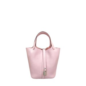 18 cm picotin sakura silver hardware