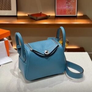 Lindy 19 turquoise S top leather