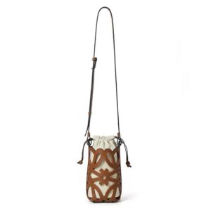 Anagram bucket bag brown