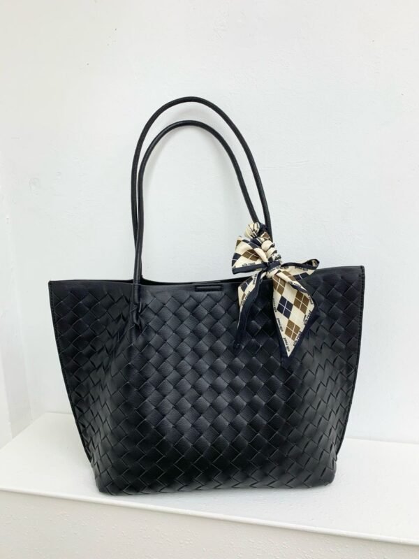 Black BV tote bag