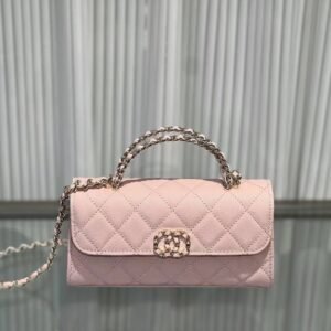 Chain infinity babypink
