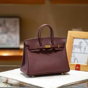 Birkin 25 maroon G