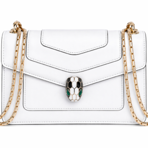B serpenti shoulder white